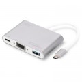 Digitus Перехідник Type-C to VGA/USB 3.0/Type-C Digitus (DA-70839)
