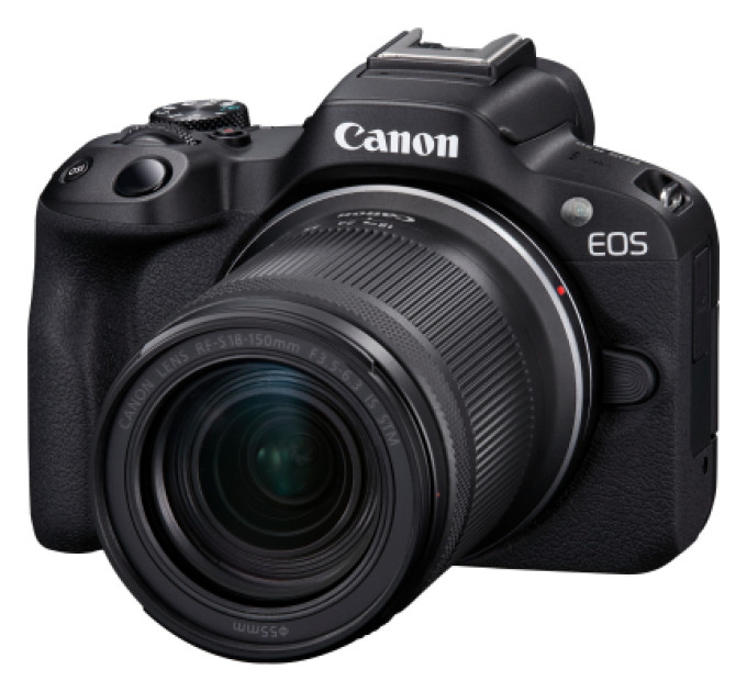 Canon Цифровий фотоапарат Canon EOS R50 + RF-S 18-150 IS STM Black (5811C095)