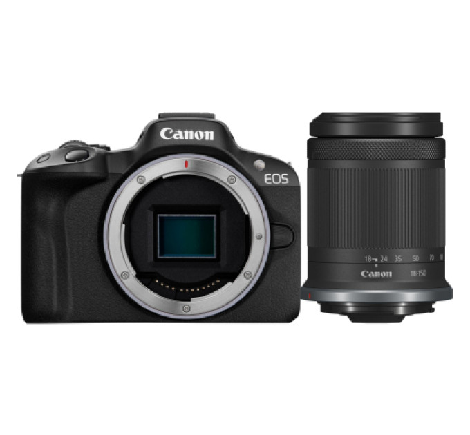 Canon Цифровий фотоапарат Canon EOS R50 + RF-S 18-150 IS STM Black (5811C095)