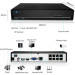 Reolink Реєстратор для відеоспостереження Reolink NVS8 без HDD (RLN8-410 без HDD)