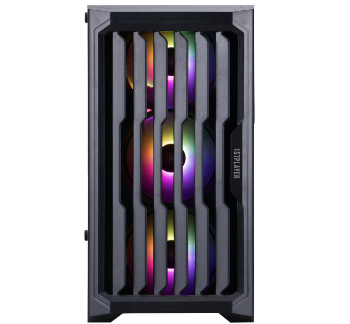 1stPlayer Корпус 1stPlayer H2-BK-4F7 Black без БЖ