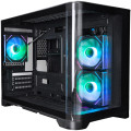 1stPlayer Корпус 1stPlayer UV6-BK-2FC7R-1FC7 Black без БЖ