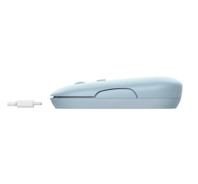 Trust Миша бездротова Trust Puck Rechargeable Blue (24126)