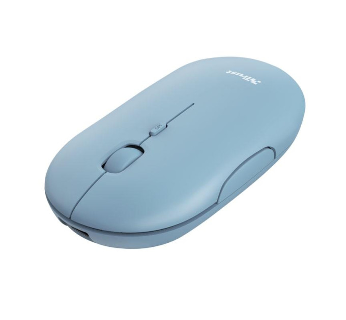 Trust Миша бездротова Trust Puck Rechargeable Blue (24126)