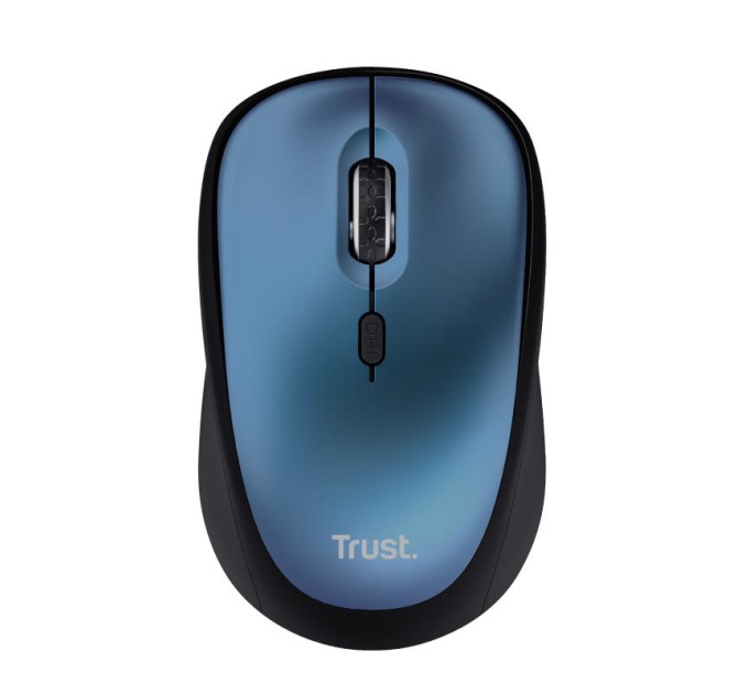 Trust Миша бездротова Trust Yvi+ Silent Eco Blue (24551)