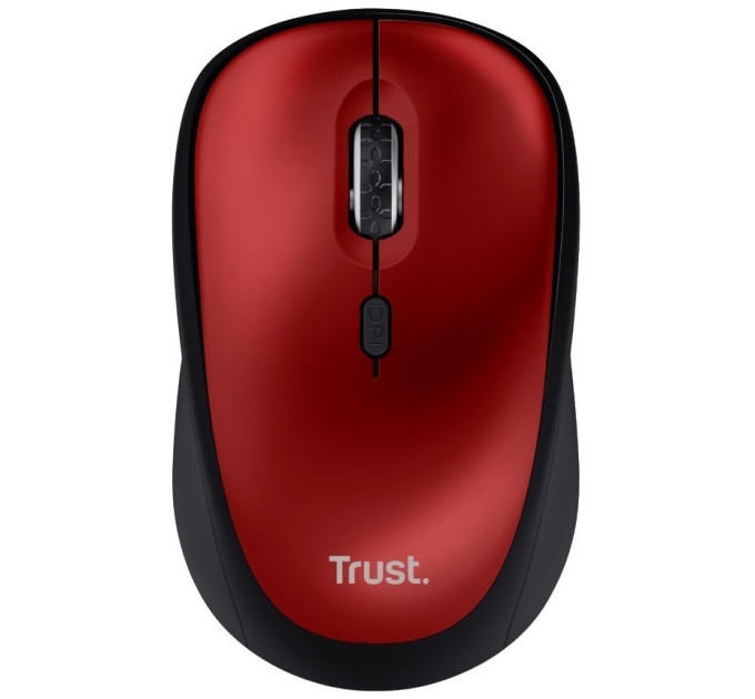 Trust Миша бездротова Trust Yvi+ Silent Eco Red (24550)