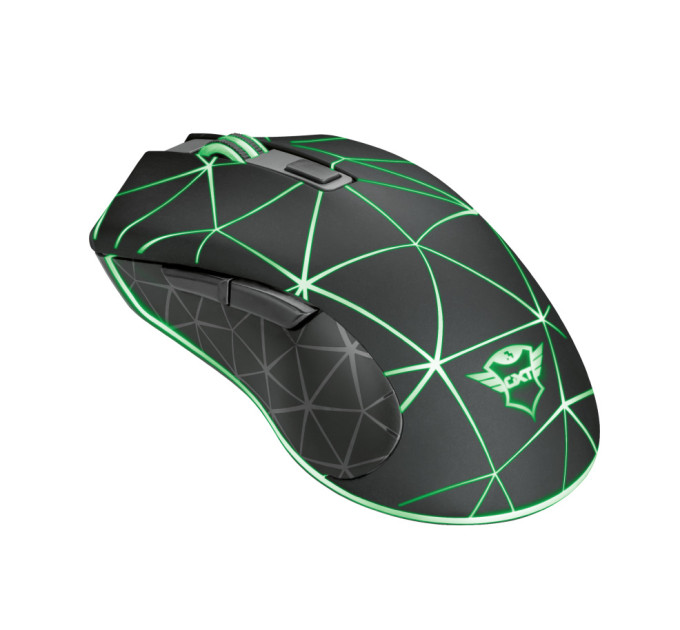 Trust Миша Trust GXT 133 Locx Illuminated Gaming Black (22988)