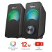 Trust Акустична система Trust 2.0 Arys RGB Black (23120)