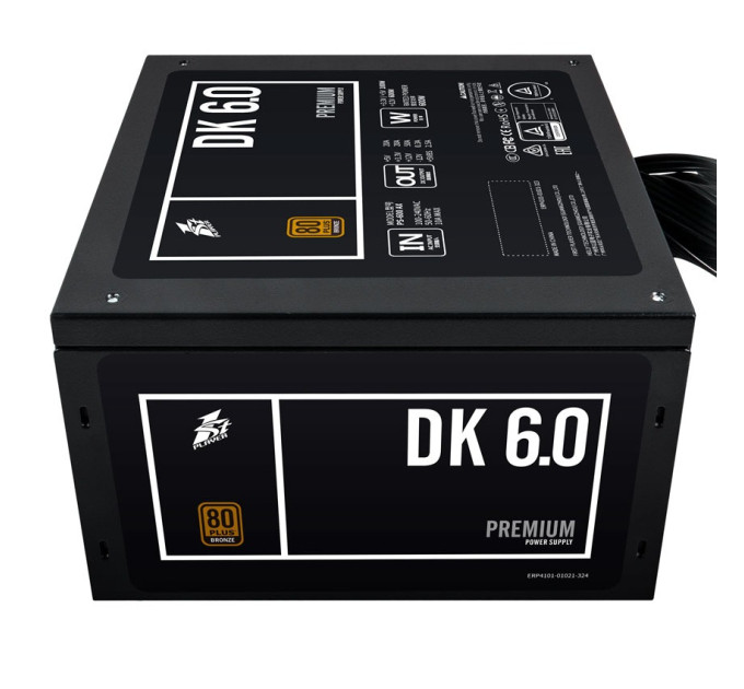 1stPlayer Блок живлення 1stPlayer PS-600AX (DKPM-BRZ-600-BK-EU) 600W