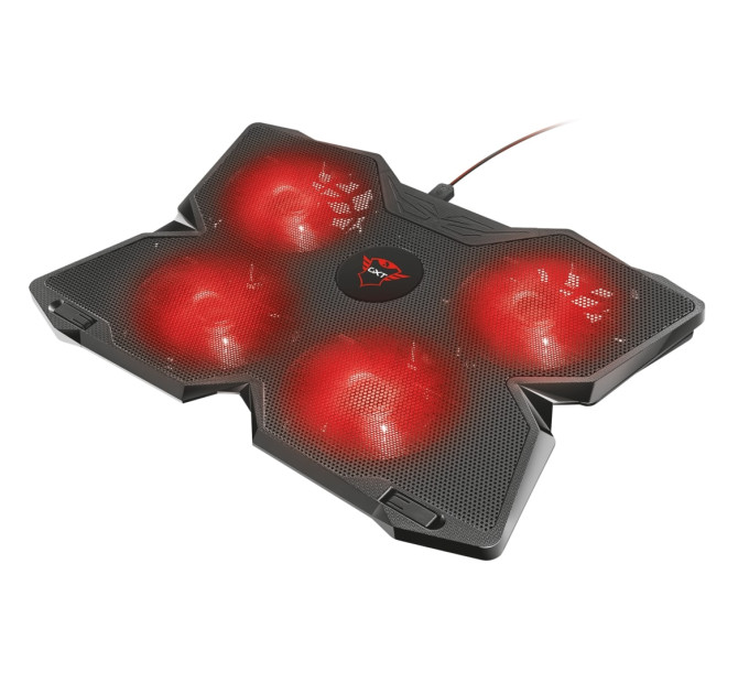 Trust Охолоджуюча підставка для ноутбука Trust GXT 278 Notebook Cooling Stand 17.3" Black (20817)