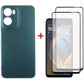 Dengos Чохол до мобільного телефона Dengos Motorola G05 Soft + glass 2pcs (Green) (DG-CTG2P-18)