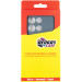 Dengos Чохол до мобільного телефона Dengos Motorola G15/G15 Power Carbon + glass (Grey) (DG-KM-147)