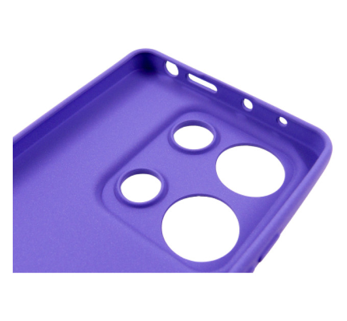 Dengos Чохол до мобільного телефона Dengos Carbon Xiaomi Redmi Note 14S (Purple) (DG-TPU-CRBN-228)
