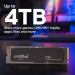 Micron Накопичувач SSD M.2 2280 4TB T705 Micron (CT4000T705SSD3)