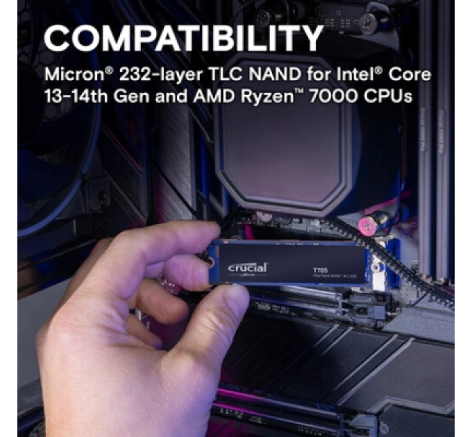 Micron Накопичувач SSD M.2 2280 4TB T705 Micron (CT4000T705SSD3)