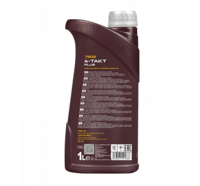 Mannol Моторна олива Mannol 4-TAKT PLUS 1л 10W-40 (MN7202-1)