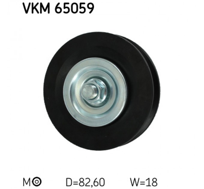 SKF Натягувач ременя з роликом SKF VKM 65059