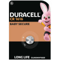 Duracell Батарейка CR 1616 спеціальна літієва типу таблетка 1616 3V, 1 шт. в упаковці Duracell (5011067)