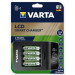Varta Зарядний пристрій для акумуляторів Varta LCD Smart Plus CHARGER +4*AA 2100 mAh (57684101441)
