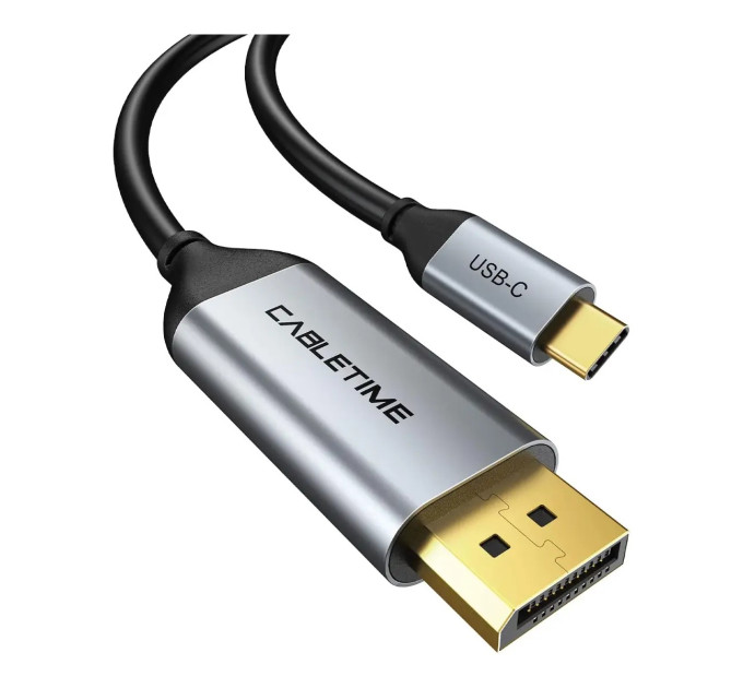 Cabletime Кабель Cabletime DisplayPort - USB Type-C (M/M), 1 м (CC10H)