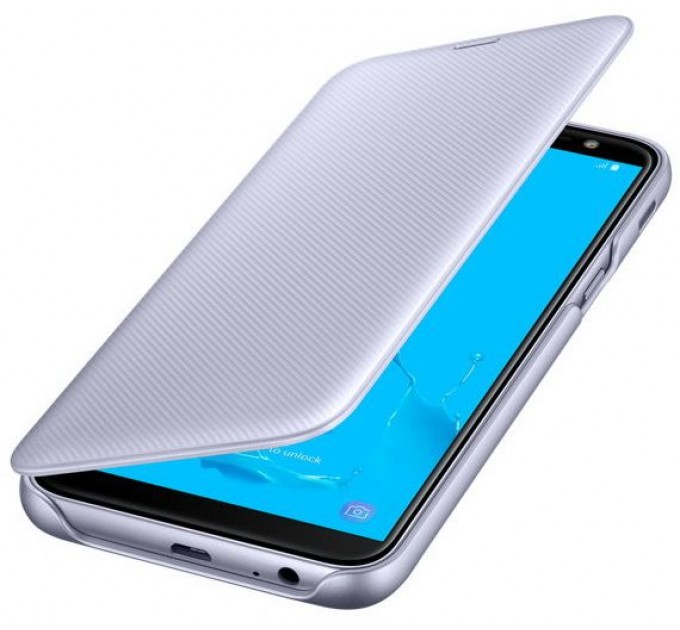 Samsung Чохол-книжка  Samsung Wallet Cover для Samsung Galaxy J6 SM-J600 Violet (EF-WJ600CVEGRU)