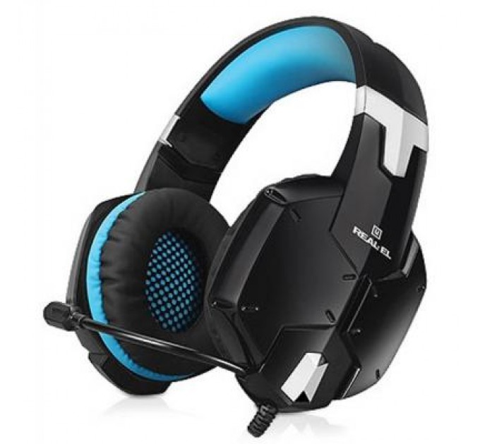 Навушники REAL-EL GDX-7500 black-blue