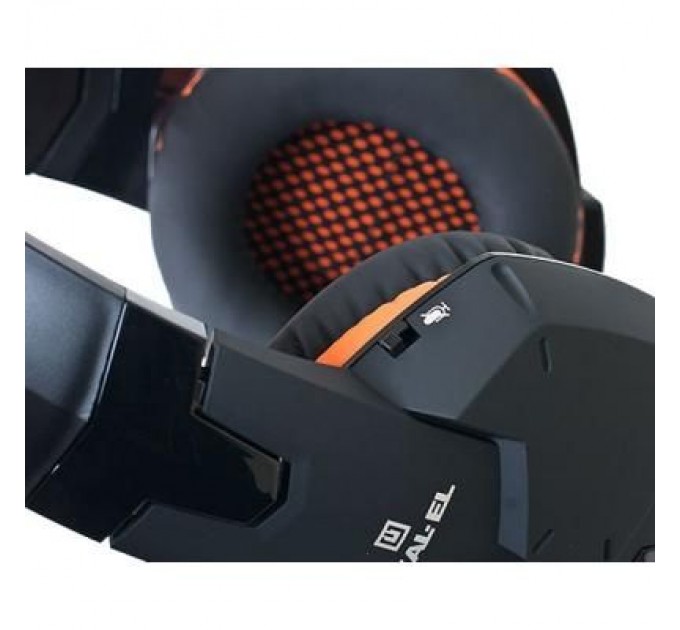 Навушники REAL-EL GDX-7700 SURROUND 7.1 black-orange