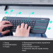 Logitech Клавіатура Logitech K250 Bluetooth/Wireless UA Graphite (920-013822)