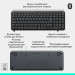 Logitech Комплект Logitech MK250 Bluetooth/Wireles UA Graphite (920-013823)