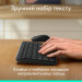 Logitech Комплект Logitech MK250 Bluetooth/Wireles UA Graphite (920-013823)
