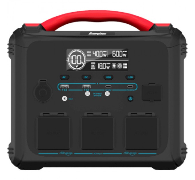 Energizer Зарядна станція Energizer 1200W, 1102Wh (PPS1100W2F)