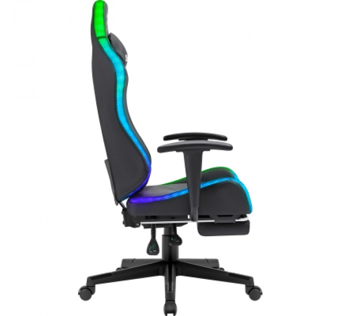 Defender Крісло ігрове Defender Watcher RGB Black (64334)