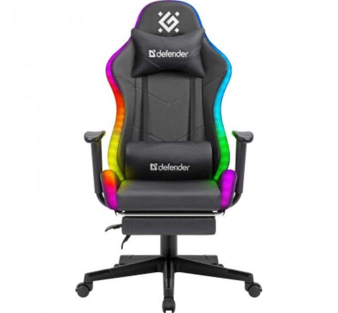 Defender Крісло ігрове Defender Watcher RGB Black (64334)