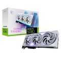 MSI Відеокарта GF RTX 5080 16GB GDDR7 Gaming Trio OC White MSI (GeForce RTX 5080 16G GAMING TRIO OC WHITE)