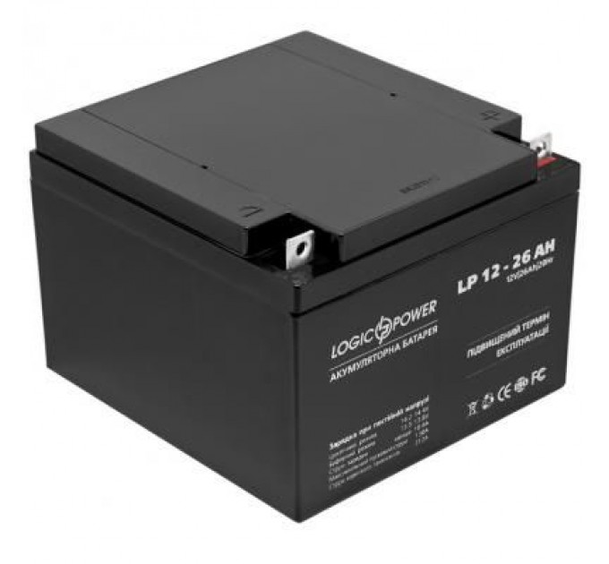 LogicPower Батарея до ДБЖ LogicPower LPM 12В 26Ач (4134)