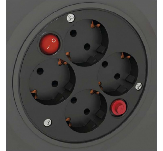 EMOS Мережевий подовжувач EMOS катушка 4 роз., 25 м (P092251)