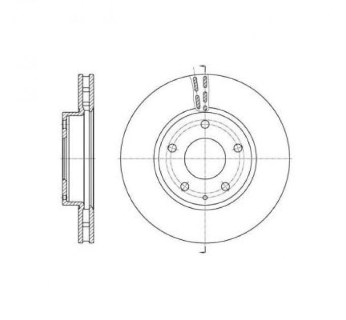HI-Q Гальмівний диск HI-Q SD4421