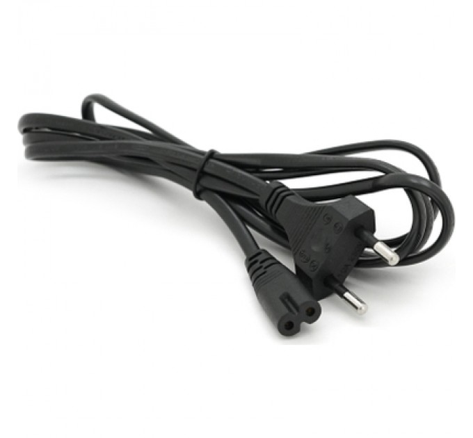 Voltronic Кабель живлення C7 1.8m 0.5mm2 black Voltronic (PC-184/2 CEE7/16-C7-CCA18)
