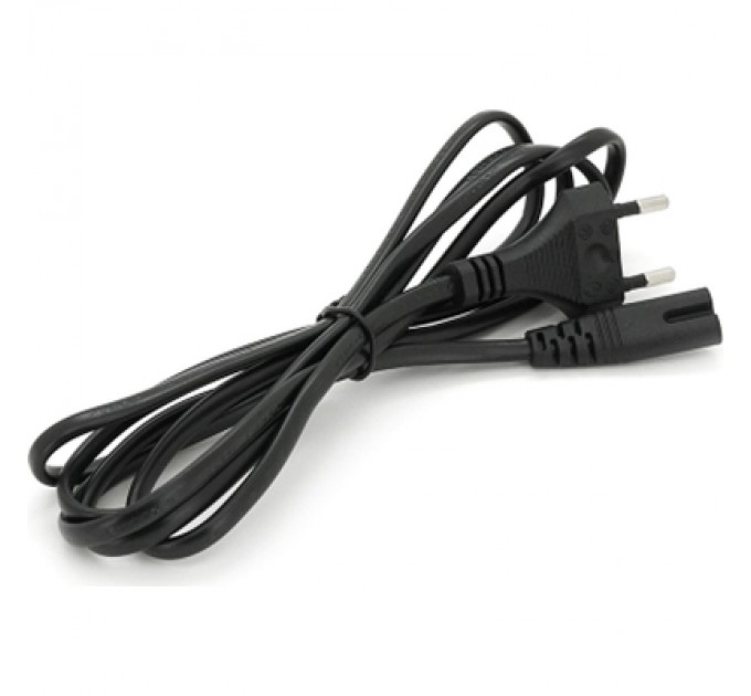 Voltronic Кабель живлення C7 1.8m 0.5mm2 black Voltronic (PC-184/2 CEE7/16-C7-CCA18)