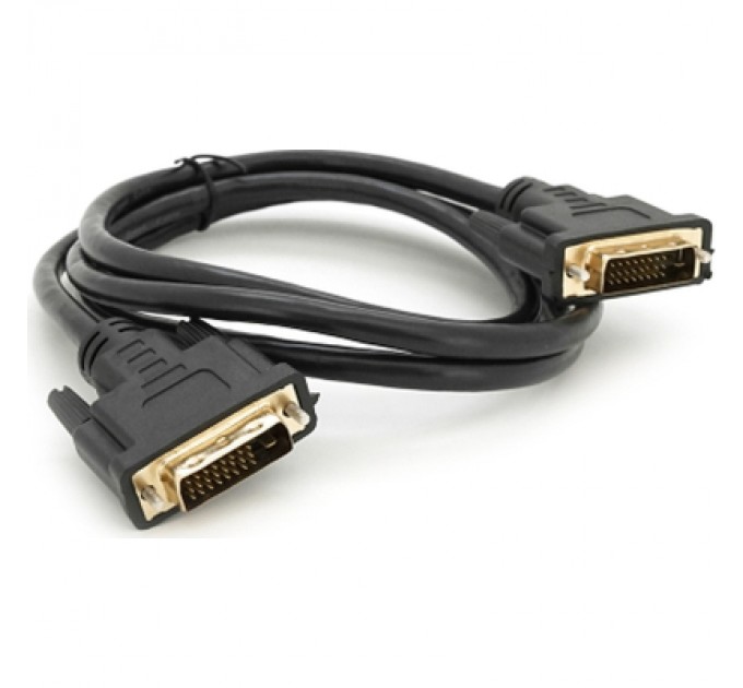 Merlion Кабель мультимедійний DVI M to DVI M 1.5m 24+1pin black Merlion (YT-DVI(M)/(M)NY-1.5mB)