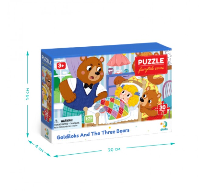 DoDo Пазл DoDo Три ведмеді, 30 елементів (300696)