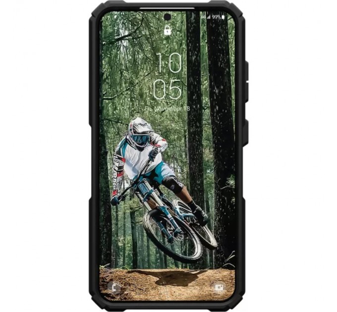 Urban Armor Gear Чохол-накладка Urban Armor Gear Plasma XTE MagSafe для Samsung Galaxy S24 SM-S921 Black/Silver (214448114034)