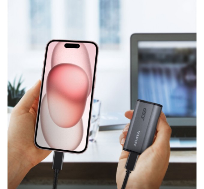 ADATA Накопичувач SSD USB 3.2 4TB SE880 ADATA (AELI-SE880-4TCGY)