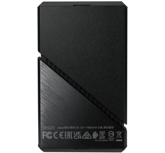 ADATA Накопичувач SSD USB 3.2 2TB SE920 ADATA (SE920-2TCBK)