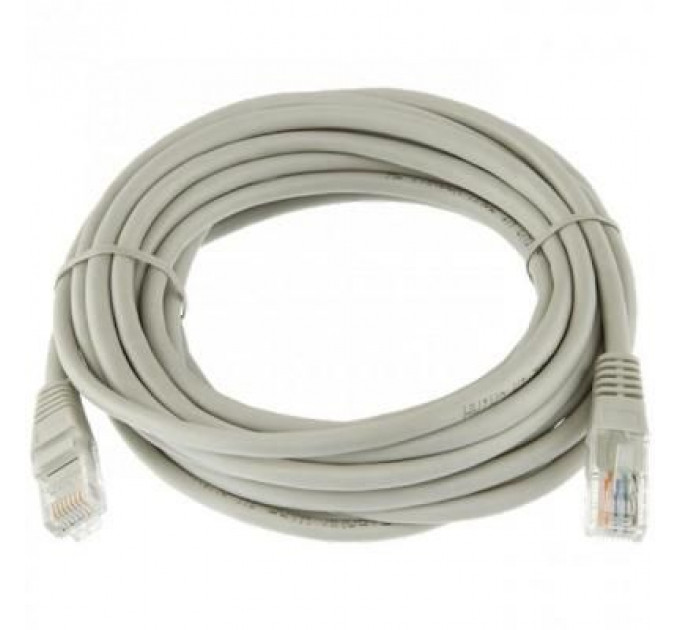 Патч-корд 3м, UTP, cat.6, CU, 24AWG, grey Kingda (KD-PAUT6300GY)