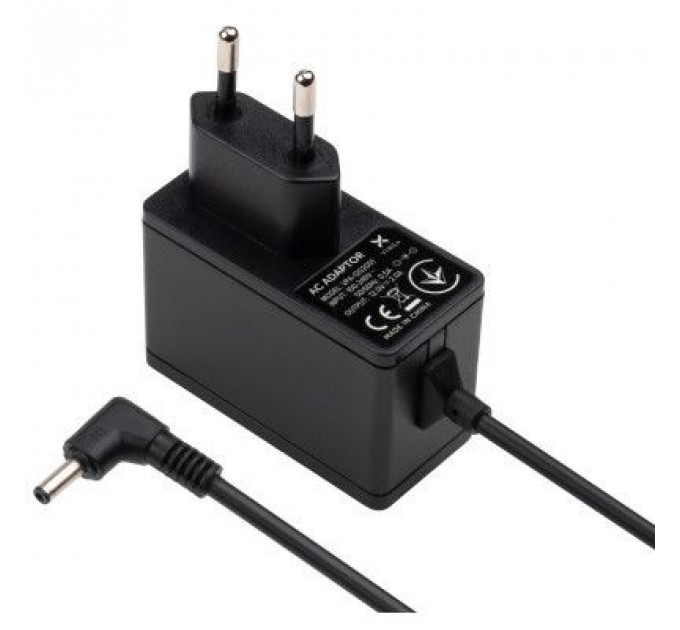 Блок живлення до ноутбуку Vinga 24W 12V 2.0А роз'єм 3.4*1.3, wall mount (VPA-1202001)