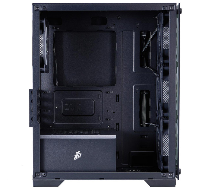 1stPlayer Корпус 1stPlayer X2-M-BK-4F7 Black без БЖ
