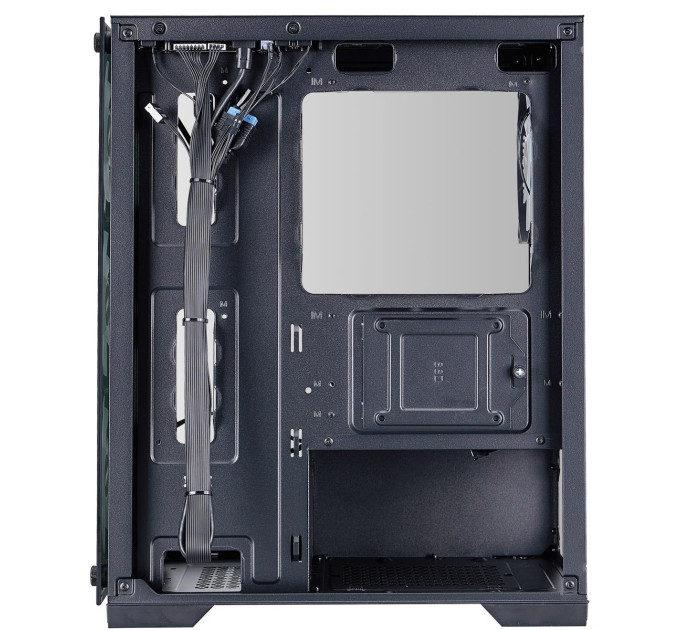 1stPlayer Корпус 1stPlayer X2-M-BK-4F7 Black без БЖ