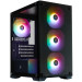 1stPlayer Корпус 1stPlayer X2-M-BK-4F7 Black без БЖ
