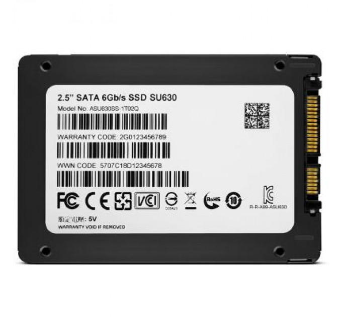 ADATA Накопичувач SSD 2.5" 1.92TB ADATA (ASU630SS-1T92Q-R)